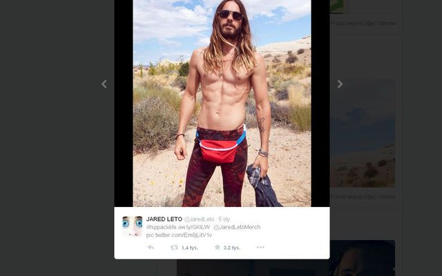 Jared Leto w kwietniu 2015 roku znów w Polsce