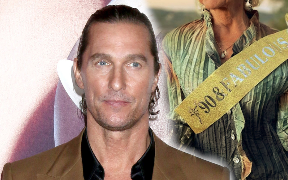 Matthew McConaughey składa życzenia swojej pięknej 90-letniej mamie