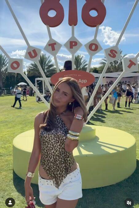 Angelika Mucha na Coachelli, fot. Instagram