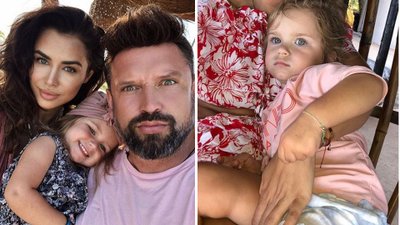 Przesada? Dwuletnia córka Natalii Siwiec z tuszem na rzęsach