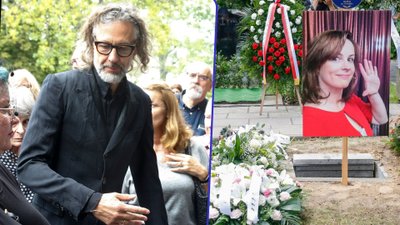 Szymon Majewski zrozpaczony na pogrzebie Joanny Kołaczkowskiej. „Znowu skręciłem pod twój dom”