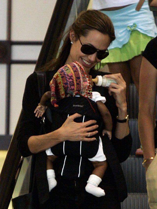 Angelina Jolie 11 lat temu, gdy zaadoptowała Zaharę