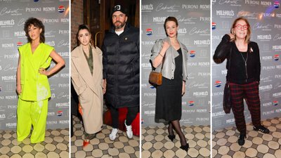 Urodziny warszawskiego klubu. Stylowi Maja Hyży i jej narzeczony, Mikołaj Roznerski w garniturze…