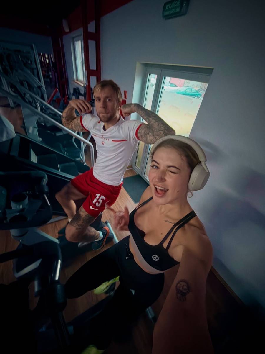 Tymoteusz Puchacz i Oliwia Nincevic, fot. Instagram