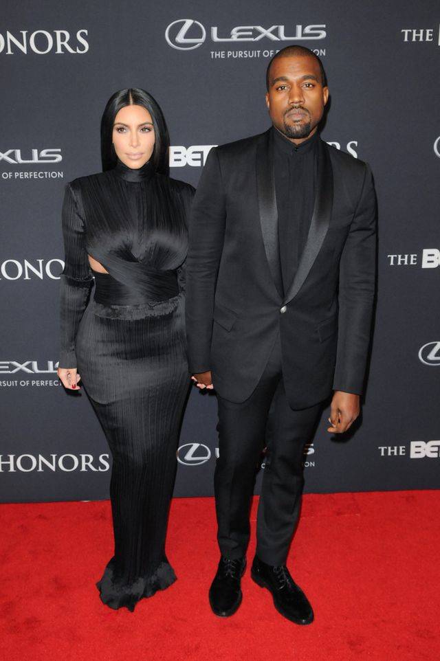 Kim Kardashian na gali 2015 BET Honors