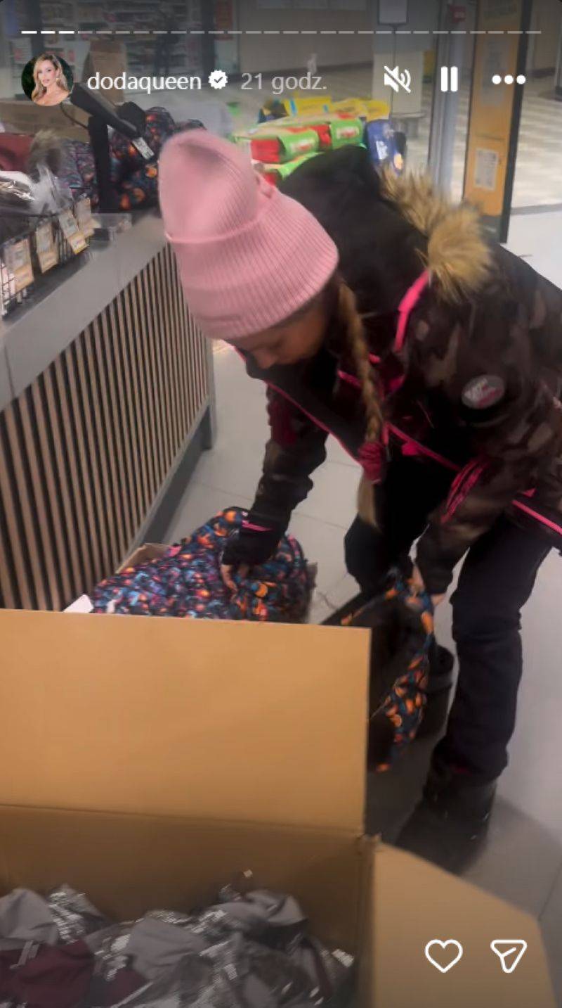 doda pomaga pieskom/Instagram/dodaqueen/