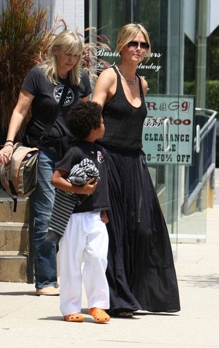 Heidi Klum z dziećmi