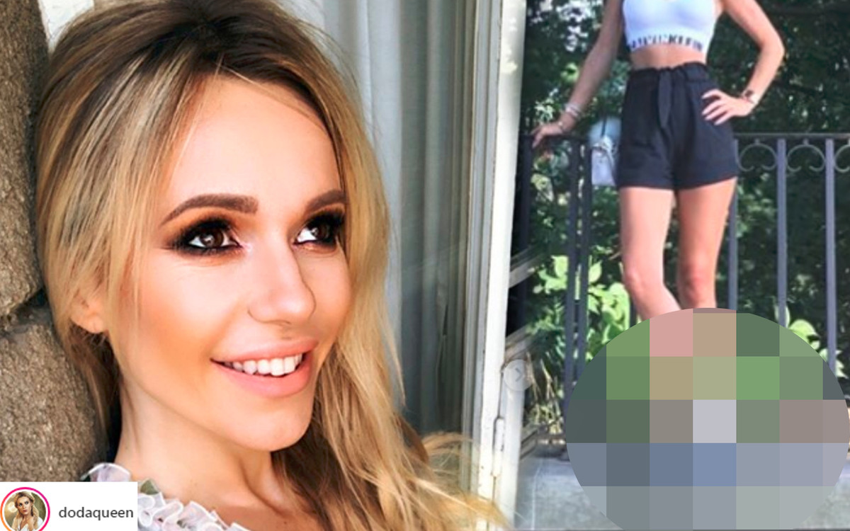 Doda pokazała się w dziwnej stylizacji. Fani: co ty masz na STOPACH!