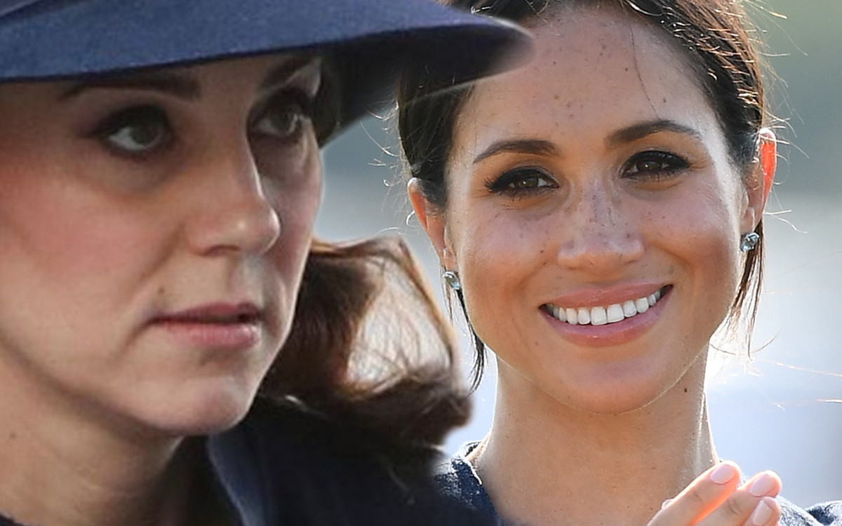Księżna Kate czuje się zagrożona przez Meghan! Markle wciąż błyszczy i zaskakuje