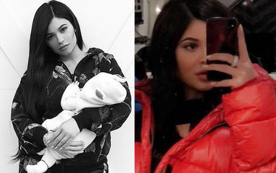 Kylie Jenner chwali się płaskim brzuchem po porodzie