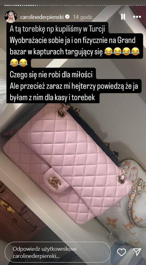 Caroline Derpieński pokazała, jak Jack kazał jej UDAWAĆ bogactwo