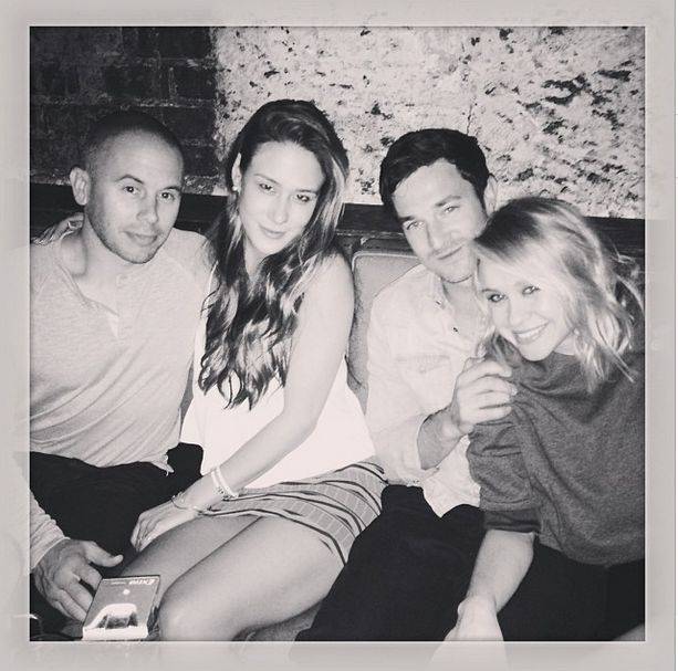 Matt Bendik i Becca Tobin na Instagramie