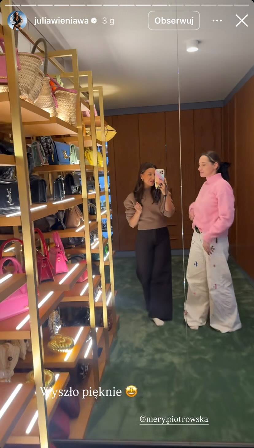 Julia Wieniawa garderoba/Instagram/juliawieniawa