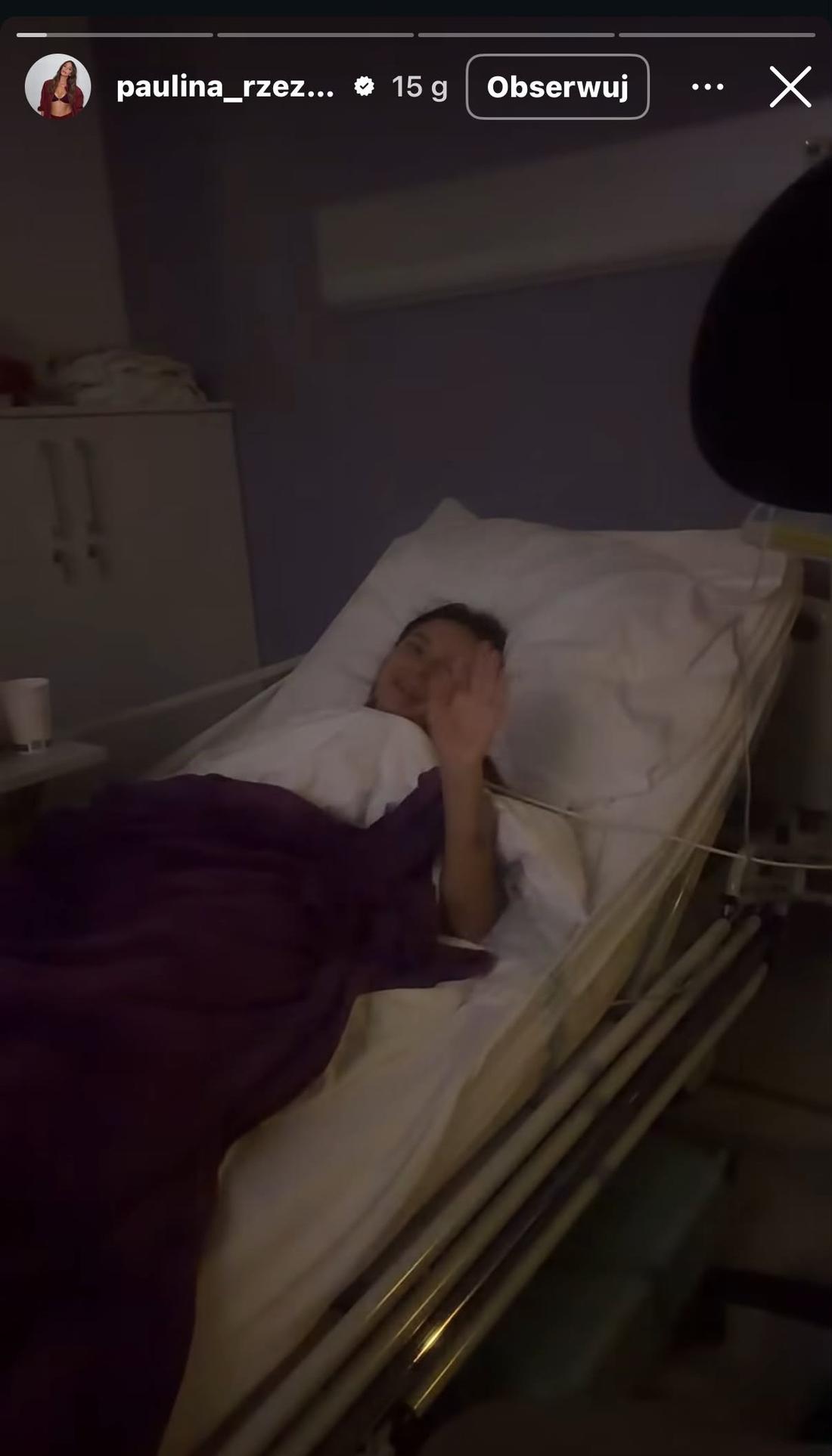 Paulina Rzeźniczak zabrała głos po operacji fot. Instagram