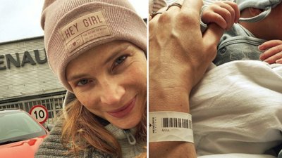 Anna Dereszowska opowiedziała o porodzie. Towarzyszył jej sztab medyków