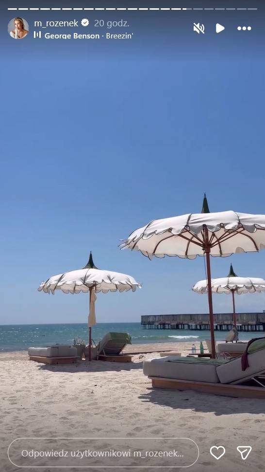 Luksusowa majówka Małgosi Rozenek