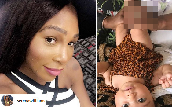 Serena dodała śliczne zdjęcie córeczki. TO jednak zwróciło większą uwagę