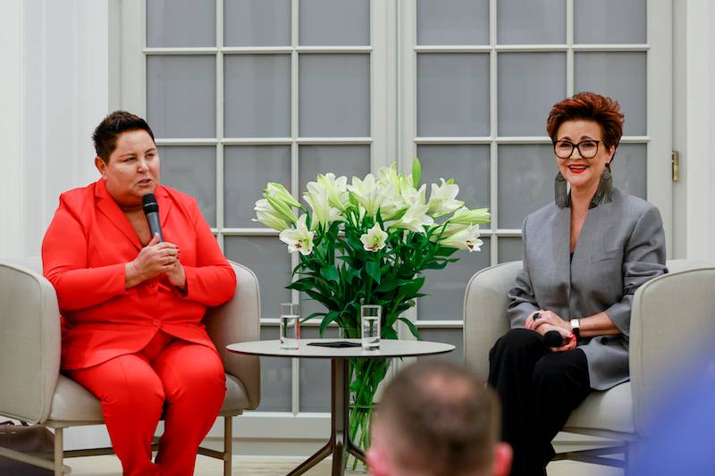 Autorskie spotkanie Jolanty Kwaśniewskiej przyciągnęło tłumy gwiazd: Ślotała, Ścibakówna, Racewicz