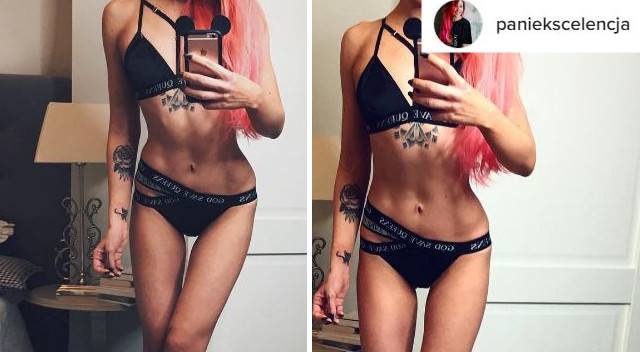 Polska blogerka schudła 17 kg – niektórzy twierdzą, że teraz jest ZA CHUDA (Instagram)