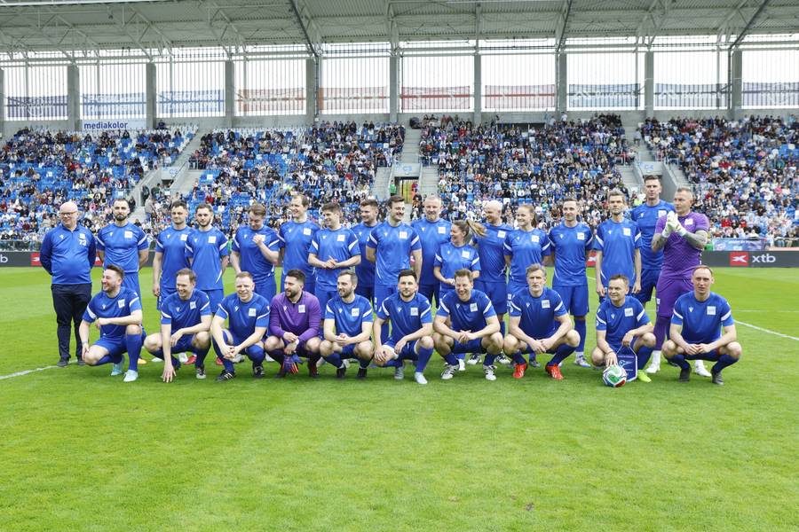 Mecz TVP kontra Artyści dla Fundacji TVP, fot. AKPA