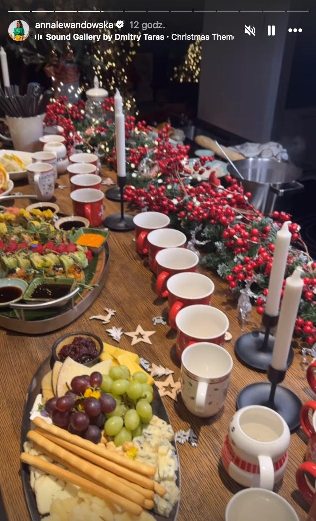Impreza pierniczkowa u Anny Lewandowskiej