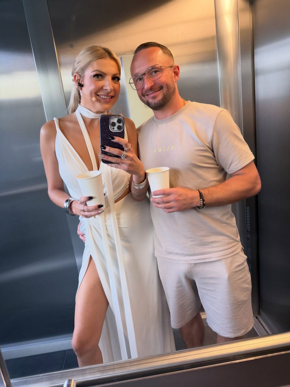 Magdalena Narożna i Krzysztof Romaniuk fot. Instagram