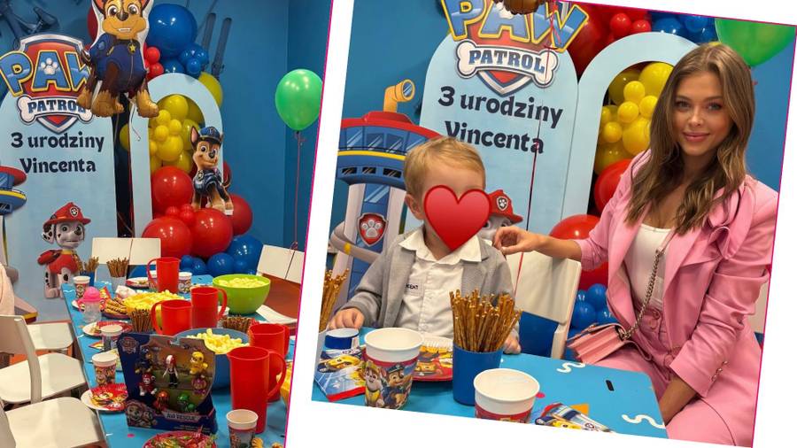 oanna Opozda wyprawiła Vincentowi bajkowe urodziny!