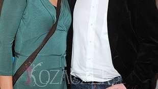 Grzegorz Kajdanowicz z żoną na premierze (FOTO)