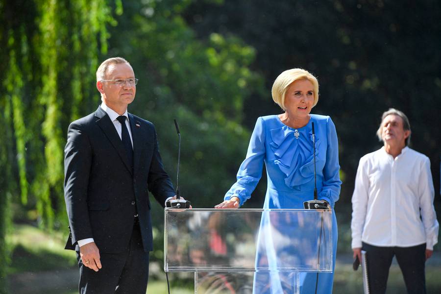 Andrzej Duda, Agata Duda, fot. Piętka Mieszko/AKPA.
