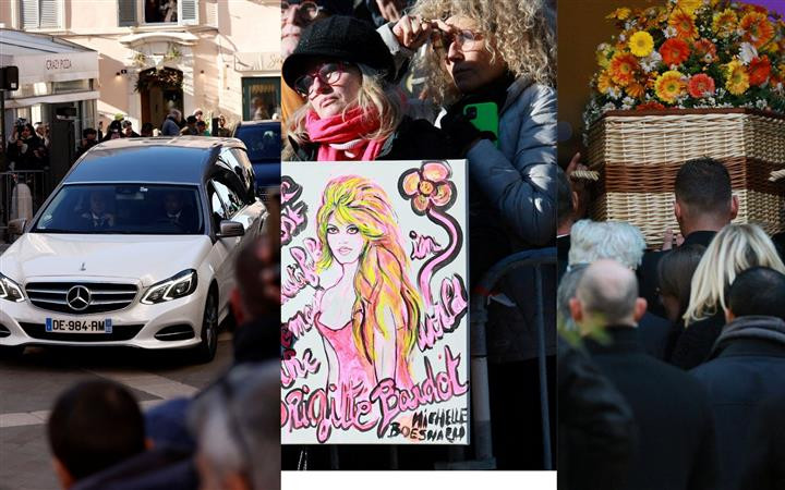 Pogrzeb Brigitte Bardot. Tłumy żegnają legendę kina. Ludzie wyszli na ulice