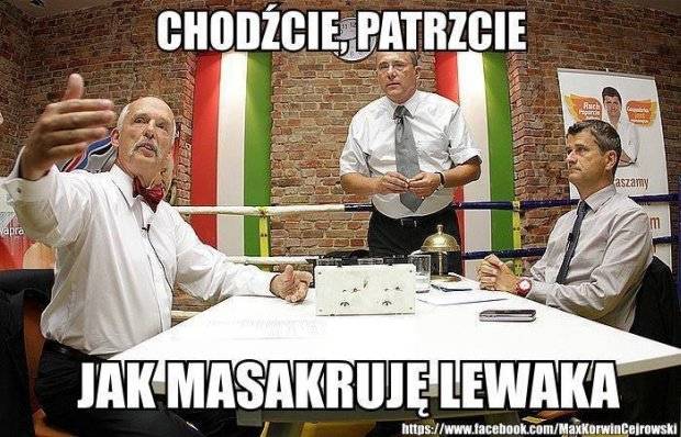 Janusz Korwin Mikke bohaterem memów
