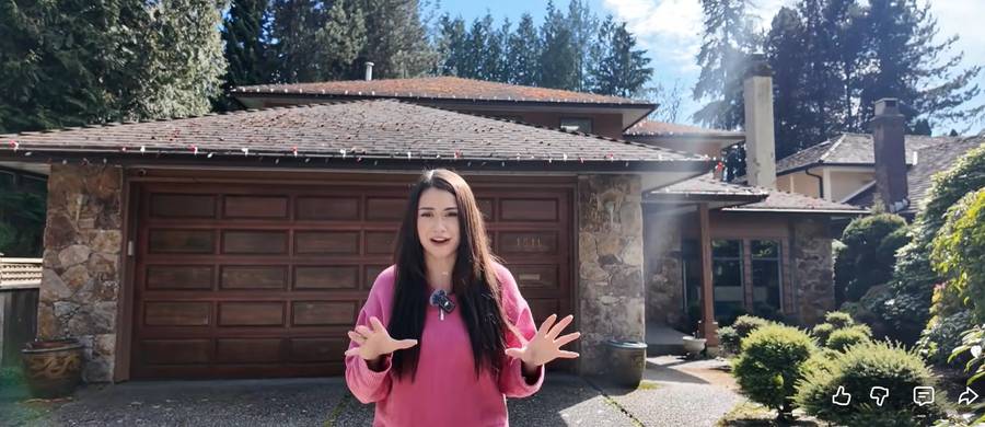 Jaś Dąbrowski i Sylwia Przybysz pokazali dom w Kanadzie, fot. Instagram