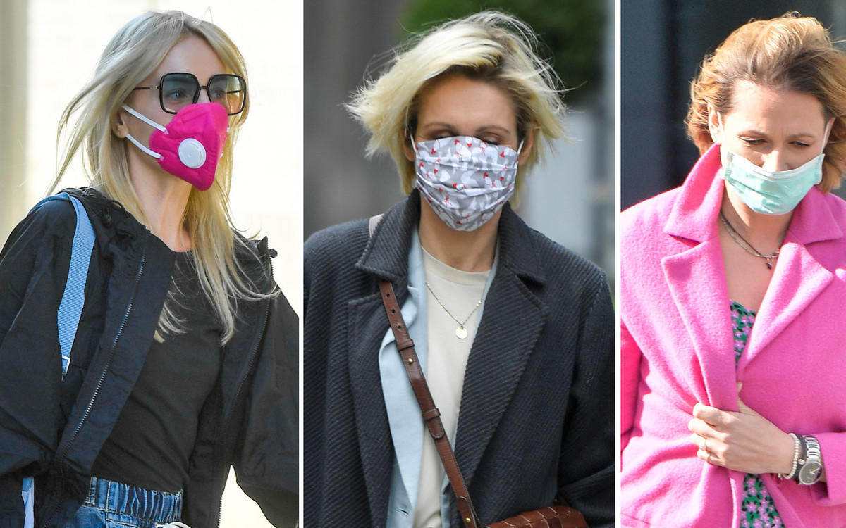 Gwiazdy w czasie epidemii – Woźniak-Starak, Zawadzka, Chajzer w maseczkach (ZDJĘCIA)