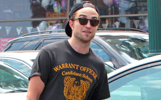 Robert Pattinson na zakupach