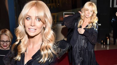 Agnieszka Woźniak-Starak na wernisażu wystawy (ZDJĘCIA)