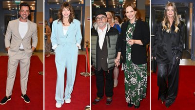 Gwiazdy wybrały się na spektakl Barbary Kurdej-Szatan! Zakochani Edward Miszczak i Anna Cieślak, Grażyna Wolszczak…