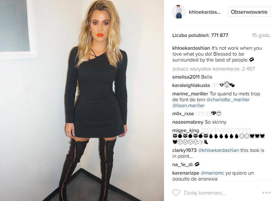 Khloe Kardashian SCHUDŁA jeszcze bardziej (ZDJĘCIA)
