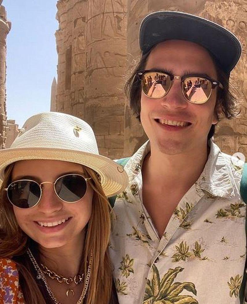 Julia Wieniawa i Nikodem Rozbicki w Egipcie