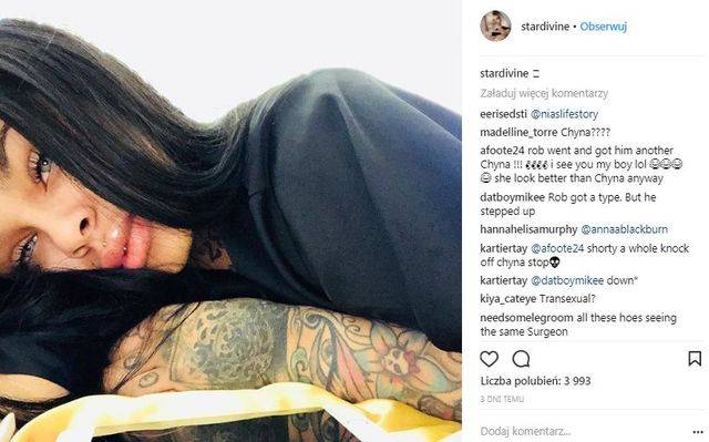 Nowa dziewczyna Roba Kardashiana wygląda jak… siostra Blac Chyny