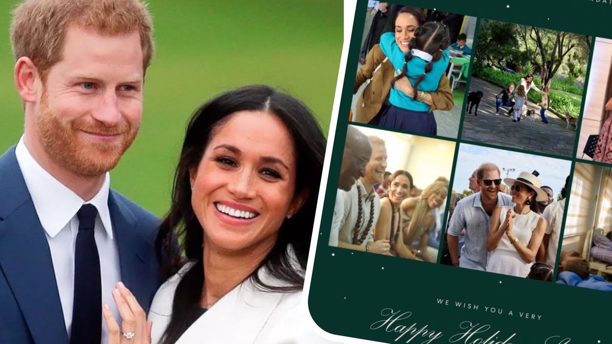 Kartka świąteczna Meghan Markle i księcia Harry'ego/Instagram