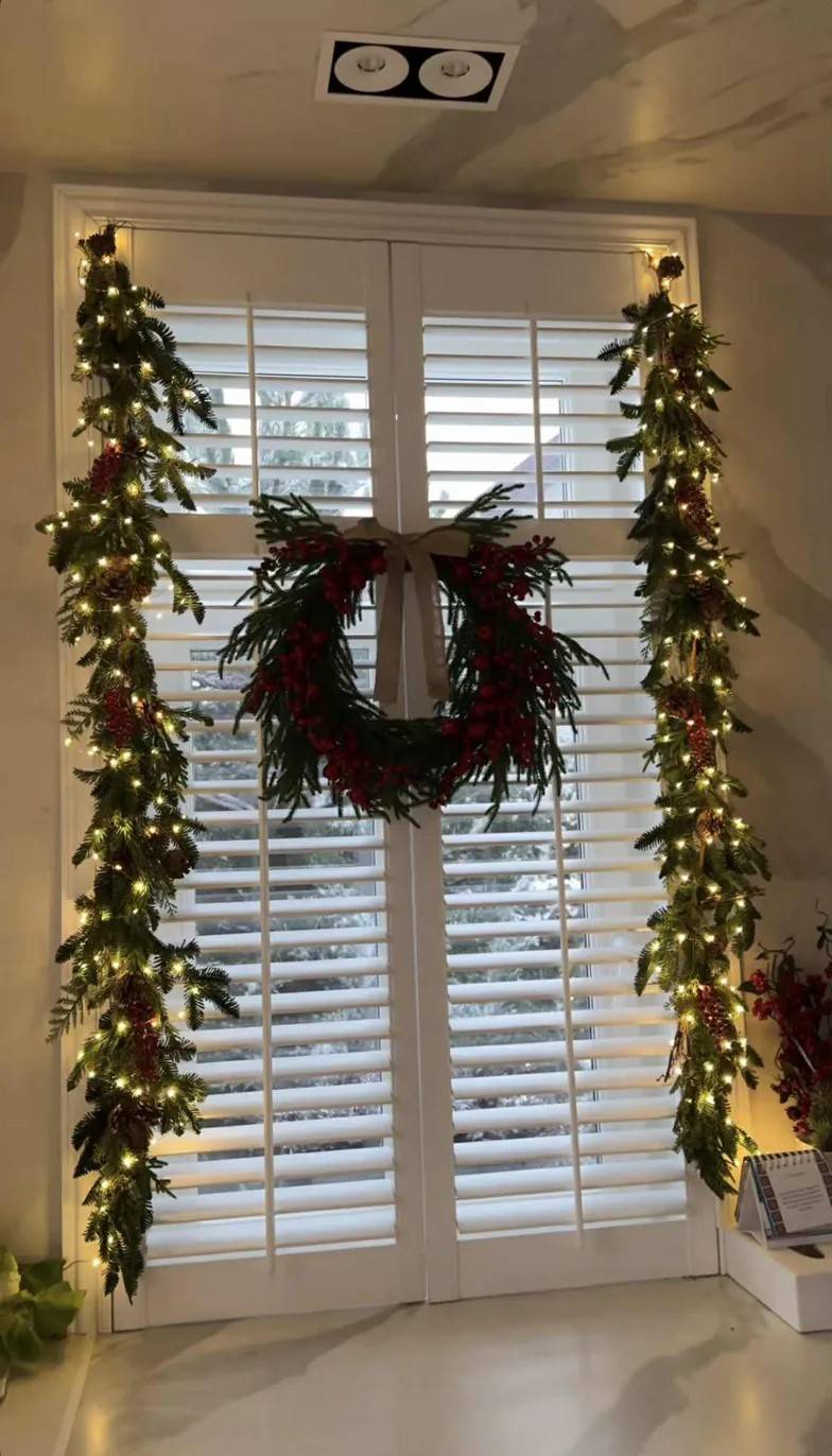 Dom Deynn i Majewskiego udekorowany na święta, fot. Instagram