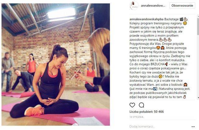 Jak zmieniała się Anna Lewandowska w ciąży?