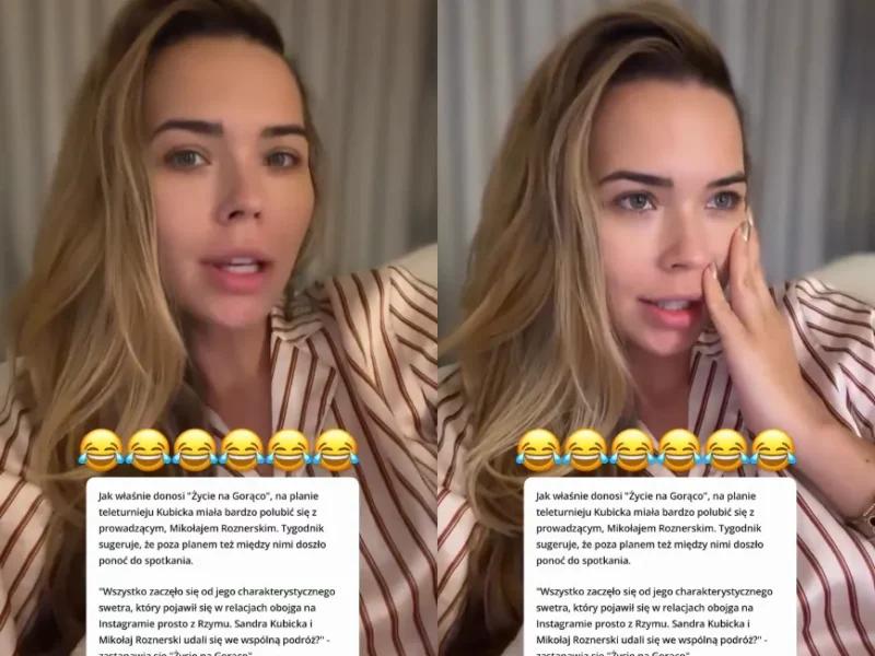 Sandra Kubicka fot. Instagram