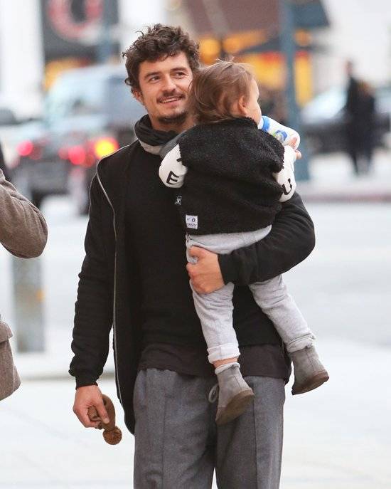 Stare zdjęcia Orlando Blooma z synkiem Flynnem