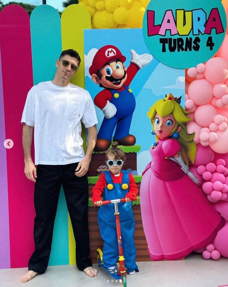 Lewandowscy świętują 4. urodziny Laury! Wyprawili córce bajkowe urodziny (ZDJĘCIA)