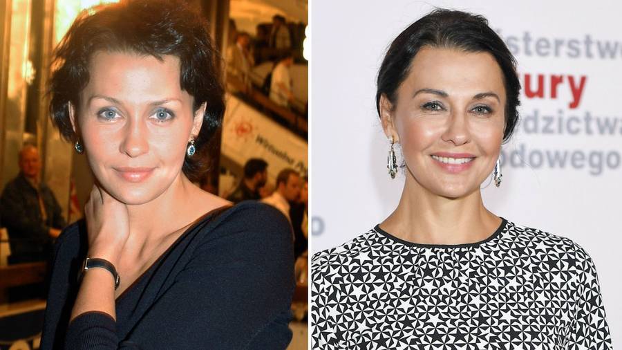 Anna Popek kiedyś i dziś