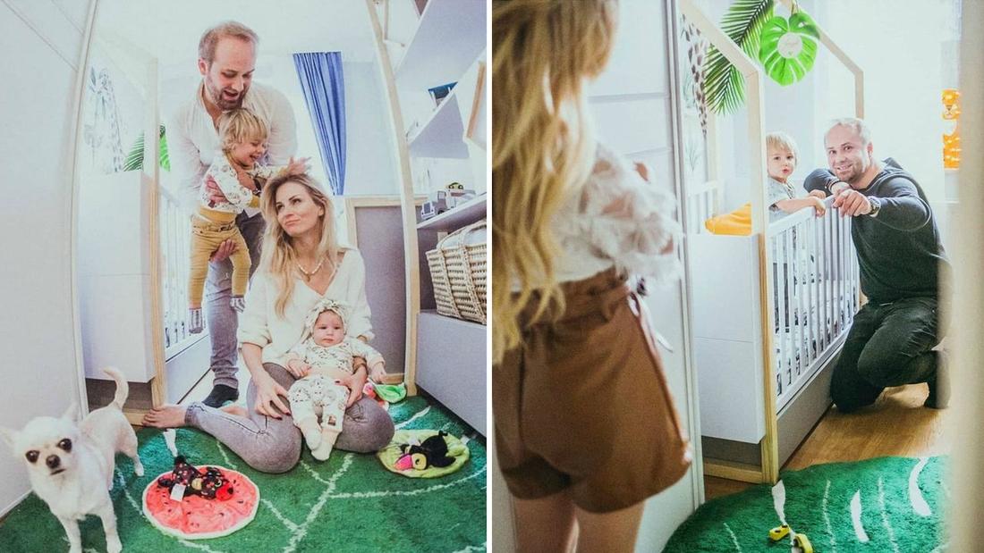 Anita Szydłowska z rodziną