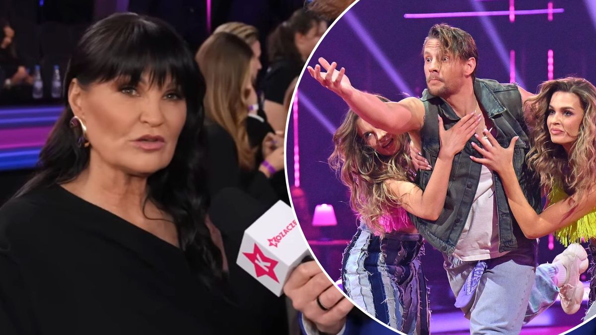 Iwona Pavlović tłumaczy punktację dla Sebastiana Fabijańskiego, fot. Kozaczek Exclusive/KAPiF