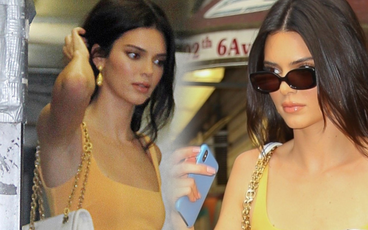 Kendall Jenner robi zakupy w seksownej sukience – TO kupuje modelka na diecie? (ZDJĘCIA)