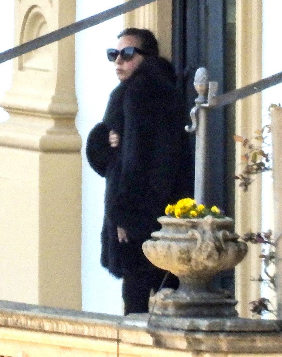 Lady Gaga na planie House of Gucci